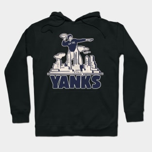 Defunct New York Yanks Football Team Hoodie